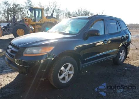 2008 Hyundai Santa Fe Gls from USA, damaged, VIN 5NMSG13D38H187500